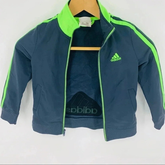 Adidas toddler tricot track jacket - Picture 3 of 6